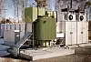 Viftene er hovedkilden til støy fra batterlilagre. Men Ellevios 10 MW-batteripark i Grums klarer seg uten støydemping.