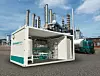 Hydrogenious i Tyskland har utviklet LOHC-systemer for landbaserte bruksområder. Norske Østensjø skal bidra til at det kan brukes på skip sammen med brenselceller. Foto: Hydrogenious