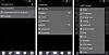 Skjermdumper fra Tellus komposisjons-prototyp for Android.