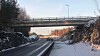 Steinerud gangbru over riksvei 4 mellom Sandvollkrysset og Amundrudkrysset. Den ble revet i januar.