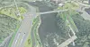 Nydalsbrua erstatter gamle Sluppen bro i Trondheim. Ill: Statens vegvesen