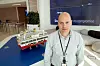 Øystein Trætten leder arbeidet med å gå fra luftkanoner til elektromekaniske kilder, en marin vibrator, noe som vil gjøre seismikkundersøkelsen mer miljøvennlig. Foto: Tormod Haugstad