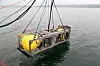 Bildet viser en marin vibrator som PGS lanserer som alternativ til luftkanoner. Den gjør det mulig å begrense lydsignalet til kun det området i frekvensbåndet som er nødvendig for seismikk. Foto: PGS