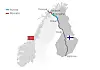 Næringstransport stanser ikke ved landegrenser. Derfor bør heller ikke samarbeidet om effektiv transport gjøre det heller. Pilotprosjektet fra Skibotn til Kilpisjärvi har fått navnet 'Borealis'. Finland har et tilsvarende prosjekt for den videre strekningen fra Kilpisjärvi til Kolari med navnet 'Aurora'. Den treårige avtalen om det finsk-norske samarbeidsprosjektet 'Aurora Borealis' ble signert i den finske byen Muoinio i februar 2016.