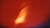 Slik så det ut – fra et fly – da atombomben Starfish Prime detonerte i rommet 9. juli 1962. Nå vil amerikanerne være forberedt hvis fiender velger denne metoden.