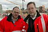 Jørgen Porsmyr (f.v.) og Jimmy Bengtsson legger frem gode tall, men de to er ikke fornøyd med en margin på 3,6 prosent.