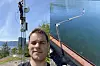 Brannmann Stein Erik Gulbrandsen har ikke høydeskrekk, og monterte en LoRaWAN Gateway i eksisterende radiomast for Fredrik Sudmann. Sensorene ble montert på broene som krysser Nordelva og Storelva.