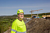 Prosjektsjef Lars Bjørgård ved Vadløkkjabrua sommeren 2025.