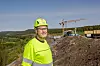 Prosjektsjef Lars Bjørgård ved Vadløkkjabrua sommeren 2025.