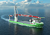 «Orion» blir verdens første tungløftskip med gassmotorer. Wärtsilä skal levere seks dual fuel-motorer, gassystemet og seks thrustere.