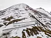 På Sukkertoppen ved Longyearbyen er støtteforbygningene opptil seks meter høye. Storfjellet ved Honningsvåg får en løsning som er ganske lik. Foto: Arash A. Nejad