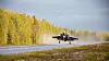 F-35A fra 331 skvadron tar av fra motorvei i Finland 21. september 2023. Foto: Ole Andreas Vekve / Forsvaret