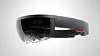 Microsofts eget pressebilde av HoloLens. Vi fikk dessverre ikke lov å ta bilder av headsettet selv.