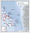 Hit skal de 11 havvindmøllene slepes. De skal levere kraft til Snorre- og Gullfaksfeltene. Foto: Ill. Equinor