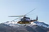Bell-helikopteret i luften ved Ramsund i 2025. Foto: Nora Steenberg / Forsvaret