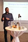 Innsep-sjef Sondre Jacobsen jobber tilnærmet fulltid ved siden av Innsep. Foto: Jannicke Nilsen
