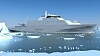 KV Arctic i arktiske omgivelser.