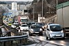 Trangt for alle: Morgenrushet inn mot Oslo på E18 fra Drammen i Sandvika. Vegdirektoratet skal vurdere endring av elbilfordelene og levere sin rapport innen 1. april.