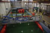 Testbassenget rommer 800 kubikkmeter vann. Det er 30 meter langt, 7 meter bredt og har dobbel bunn slik at vannet kan sirkuleres i det 4 meter dype bassenget.