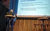 Leder for fag og rådgivning avdelingen i Elbilforeningen, Erik Lorentzen peker på at vi trenger en kraftig utbygging av elbilladere i årene framover Foto: Odd R. Valmot