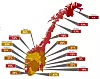 Ladebehov i 2025 per fylke: Kartet viser hvor mye av 2025-behovet som er på plass. Ill: Elbilforeningen