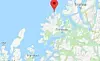 Anlegget er tenkt plassert ytterst i Øyfjorden på Senja. Ill: Google Maps