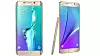 Galaxy S6 Edge+ til venstre, og Note 5 til høyre.