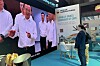Det kinesiske selskapet China Petroleum Kunlun Manufacturing CO, Ltd har rigget seg opp i utstillerhallen under energimessen i Stavanger. Selskapet lager produksjonsutstyr til olje- og gassnæringen.