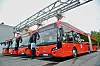Totalt har Ruter nå 115 elektriske busser. De avbildede bussene er fra VDL, som ifølge analysen bruker litiumtitanat-batterier i sine busser. Her brukes ikke kobolt som aktiv substans. Foto: Mathias Klingenberg