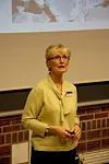 Fran Ulmer var medlem av den amerikanske presidentens granskingskommisjon, og snakket under konferansen Arctic Dialogue i Bodø onsdag.