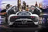 Showcar Mercedes-AMG Project ONE, zweisitziger Supersportwagen-mit modernster und effizientester Formel 1-Hybrid-Technologie, High Performance Plug-in Hybrid Antriebsstrang mit 1,6-Liter-V6-Turbobenzinmotor und vier Elektromotoren Showcar Mercedes-AMG Project ONE, two-seater supersports car with the very latest and efficient, fully-fledged Formula 1 hybrid technology, high-performance plug-in hybrid drive system with 1.6 1.6-litre V6 turbocharged petrol engine and four electric motors