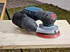 Bosch GEX 18V-125: 18 volt versjonen til Bosch er særdeles lik den på 12 volt. Den er nok den du skal velge om du har flere Bosch 18 volts batterier. Foto: Odd Richard Valmot