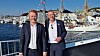 Luftfartens elektrokamerater: Sjef i Widerøe Zero, Andreas Kollbye Aks og adm. direktør i Rolls-Royce Electrical Norway, Sigurd Øvrebø.