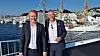 Luftfartens elektrokamerater: Sjef i Widerøe Zero, Andreas Kollbye Aks og adm. direktør i Rolls-Royce Electrical Norway, Sigurd Øvrebø.