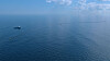 Omtrent slik vil det se ut når Ocean Cleanup sjøsetter det første plastoppsamlingssystemet i full skala Stillehavet i mai 2018.