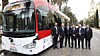 Den 12 meter lange bussen med plass til 60 passasjerer ble nylig presentert i Malaga. Nå er den i drift.