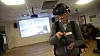Jan Egil Sæberg i DNV-GL tester VR-opplegget for havbruk.
