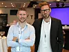 Gründerne Per Hjaldahl og Mattias von Corswant begynte å samarbeide for ti år siden. Foto: Knut Bjørheim