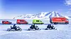 Med bruk av maskinlæring kan ulike varetransporter kombinere leveranser slik at transportlengden kuttes ned for å få et mer klimavennlig system. Bildet er fra Svalbard, der Posten tidligere i år viste fram sin første og største elektriske lastebil