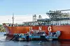 Connect LNG tror markedsmulighetene er store for sin UTS (Universial Transfer System). UTS-en kan erstatte bygging av kostbare og tidkrevende LNG-terminaler. Byggetiden for den 21 x 21 meter store enheten på 200 tonn var 6 måneder. For å simulere overføring fra store skip, ble den øverste manifolden på skipet benyttet.