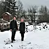 De ti rekkehusene er første ledd i søsknene Kjetil og Gro Stakes bolig- og næringsutviklingsprosjekt på Store Åros gård, som fra 1. januar 2020 blir innlemmet i Asker kommune. Foto: Knut Bjørheim