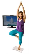 Yoga er blant aktivitetene Wii Fit byr på. Og du får kyndig veiledning fra din virtuelle trener.