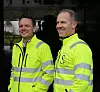 Jørn Henrik Helleseth, Regiondirektør Stema Rådgivning og Kim Skjoldal, SHA koordinator i Stema Rådgivning. Foto: