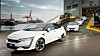 Fra ankomsten av de første Honda Clarity-modellene i Europa. Disse deltar i EU-prosjektet Hyfive.