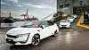 Fra ankomsten av de første Honda Clarity-modellene i Europa. Disse deltar i EU-prosjektet Hyfive.