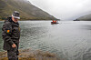 Her i Sørfjorden ble det lett etter Per Vålnes med dykkere, ROV og sonar. Vålnes ble ikke funnet her.