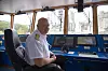 Kaptein Aleksandr Pronin har følelsen av å seile på et cruiseskip der alt er nytt og stillegående. Foto: Tore Stensvold