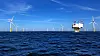 Havvindparken Arkona i Østersjøen i Mukran på øya Rügen i Tyskland, leverer nå strøm fra 60 vindturbiner til 400.000 tyske hjem.