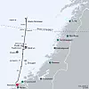 Polarled er en 482 kilometer lang rørledning for gass som går fra gassfeltet Aasta Hansteen utenfor Bodø, til gassanlegget Nyhamna på Aukra, ikke langt fra Molde. Inkludert oppgraderinger på Nyhamna, er prisen for Polarled anslått til cirka 24 milliarder kroner. To av feltene som skulle gjøre rørledningen lønnsom, Kristin og Linnorm, er inntil videre lagt på is. Illustrasjon: Equinor