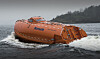 Livbåter fra Norsafe i Arendal. Danske Viking ar overtatt bedriften.
